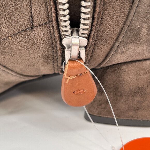 Gentle Souls by Kenneth Cole Emily Boot Size 7.5M Brown Shitake Suede Leather - Picture 10 of 16